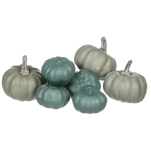 Dýně plastová - mix velikostí, modro-zelené, cena za balení (12 ks)
