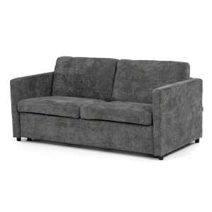 Rozkládací pohovka na každodenní spaní, šedá, látka, ASB-C3900 GREY2