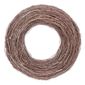 Věnec proutěný - pr. 40 cm, barva hnědá