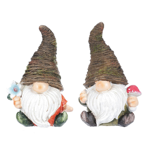 Skřítek - figurka z polyresinu, mix 2 druhů, cena za 1 ks