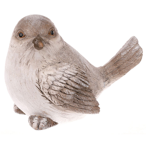 Ptáček, zimní dekorace z MgO keramiky