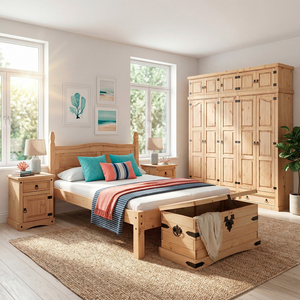 Skříň 5dveřová CORONA vosk 162819