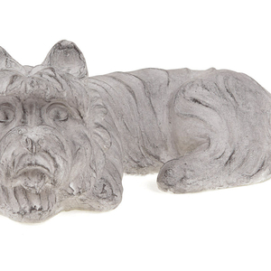Pes, dekorace z MgO keramiky