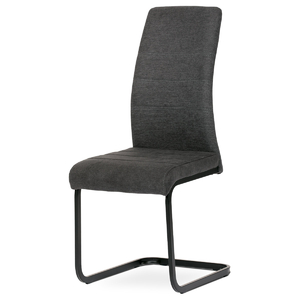 Jídelní židle, šedá, látka, DCL-414 GREY2