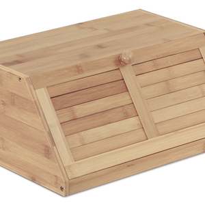 Box na pečivo z bambusu.