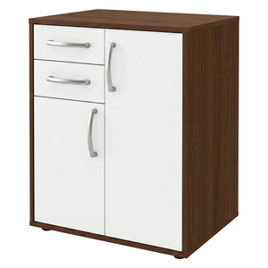 Prádelník 61504 ořech/bílá