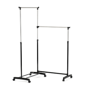 Stojan na šaty, plast, černá, GD-174 BK