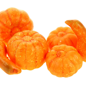 Dýně umělá - mix tvarů, oranžová, cena za balení (6 ks)