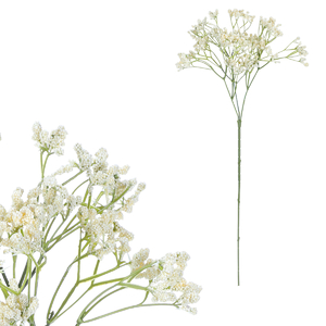 Gypsophila - umělá řezaná, barva krémová