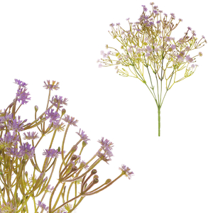 Gypsophila - umělá kytice, barva fialová