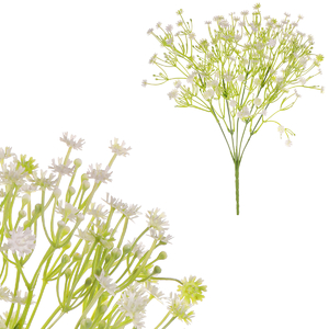 Gypsophila - umělá kytice, barva bílá