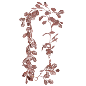 Eukalyptus - umělá girlanda, barva růžová