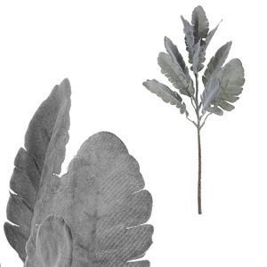 Senecio - umělý trs, zeleno-fialová barva