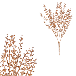 Vřes - umělý trs, barva zlatá