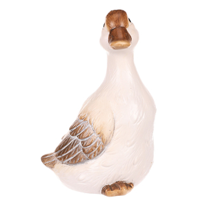 Kachna - zahradní figurka, větší, keramika