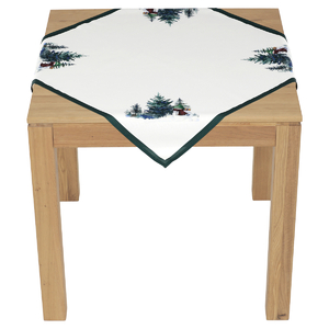 Ubrus - vánoční motiv, 100 % polyester, 80 x 80 cm
