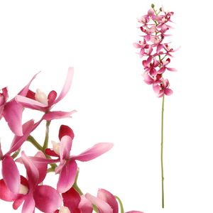 Orchidej drobnokvětá - umělá řezaná, fialová