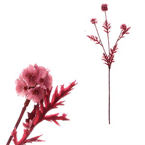 Hlaváč drobnokvětý - umělý řezaný, červená barva