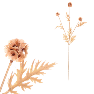 Hlaváč drobnokvětý - umělý řezaný, krémová barva