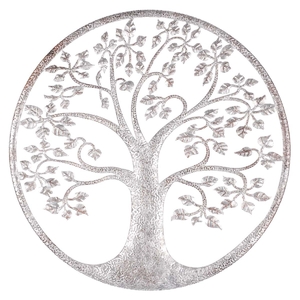 Strom života, kovová nástěnná dekorace.