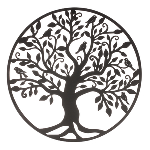 Strom kovový - na zavěšení, vel. S, barva černá