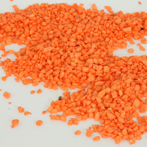 Písek dekorační oranžový 500g