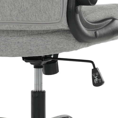 Kancelářské křeslo, houpací mechanismus, šedá látka, KA-K3104 GREY