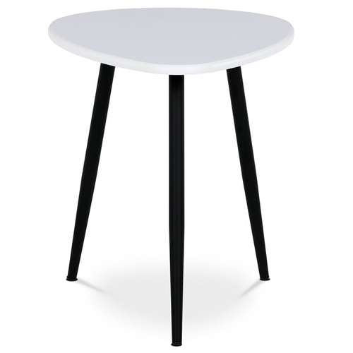 Odkládací stolek 60x40x45cm, mdf, bílá, AF-3011 WT