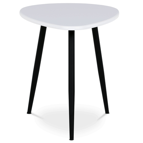 Odkládací stolek 60x40x45cm, mdf, bílá, AF-3011 WT