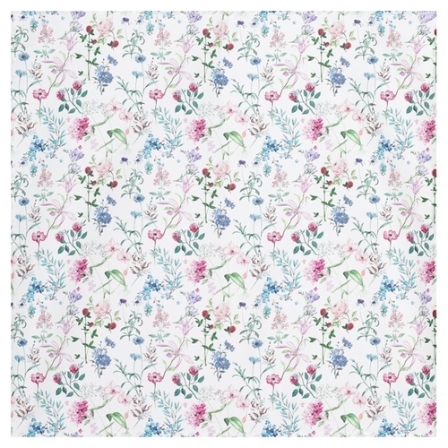 Ubrus - mix kvítí, 100% polyester, 80 x 80 cm