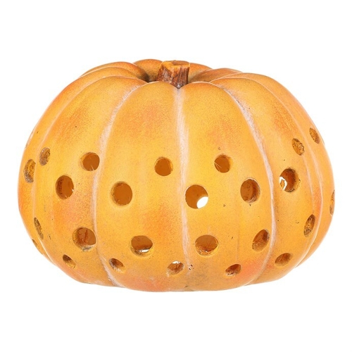 Dýně kulatá s otvory - magnesium, velká, žlutá