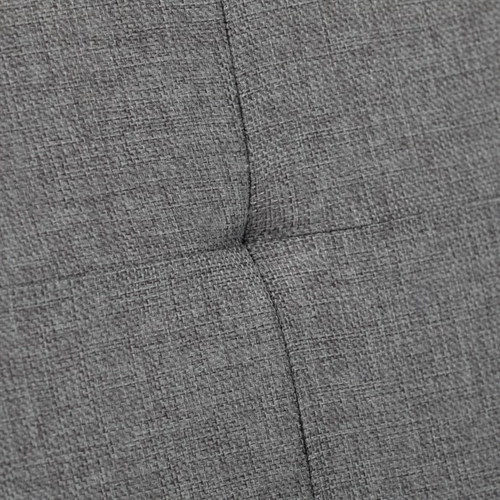 Taburet s úložným prostorem, šedá, jemně hrubá látka, TAB-462 GREY2