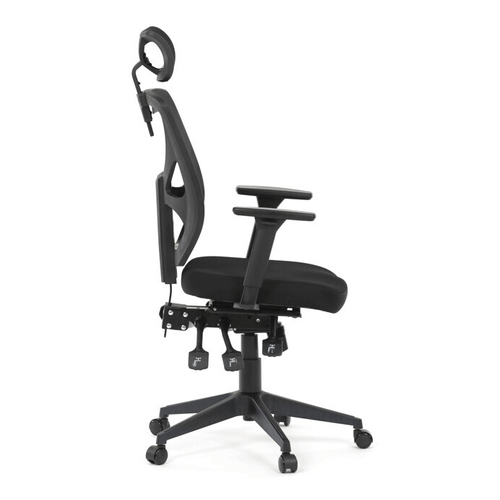 Kancelářská židle, asynchronní mechanismus, černá, KA-Q8250 BK