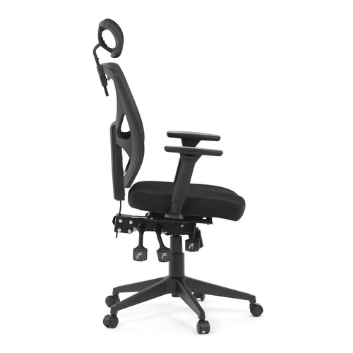 Kancelářská židle, asynchronní mechanismus, černá, KA-Q8250 BK