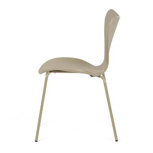 Jídelní židle, hnědá, plast, CT-X7034 CAP