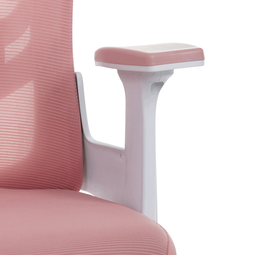 Kancelářská židle, houpací mechanismus, růžová, KA-K2031 PINK