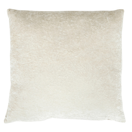 Polštář s výplní - bílý s lemováním, 100% polyester, 45 x 45 cm