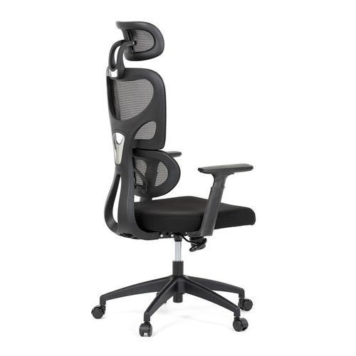 Kancelářská židle, houpací mechanismus, černá, KA-K2080 BK