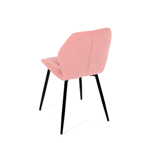 Jídelní židle, růžová, látka, CT-285 PINK2