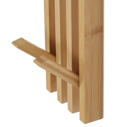 Věšák, bambus, přírodní, DR-B025 NAT