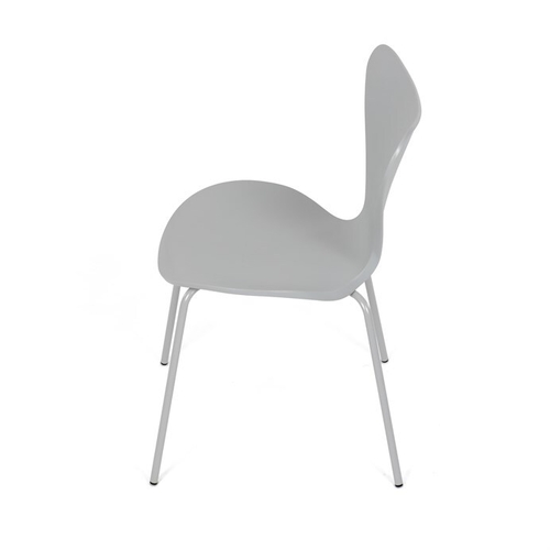 Jídelní židle, šedá, plast, CT-X7034 GREY