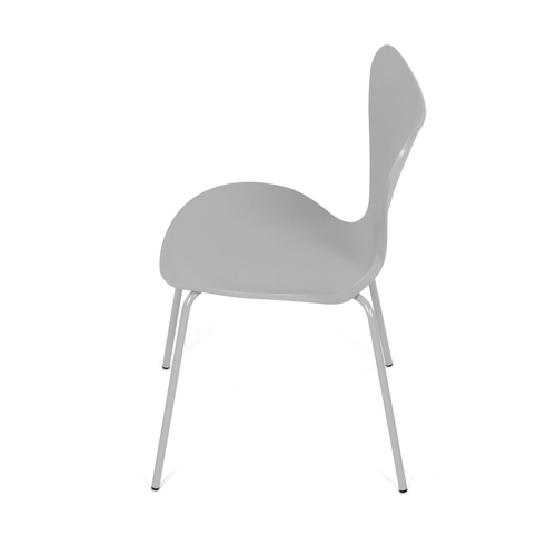 Jídelní židle, šedá, plast, CT-X7034 GREY
