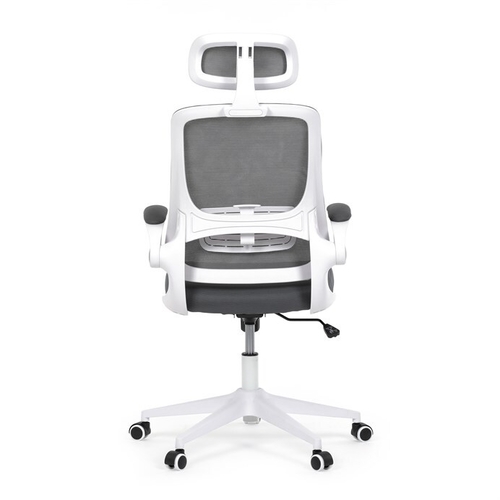 Kancelářská židle, houpací mechanismus, šedá síťovina, KA-Q843 GREY