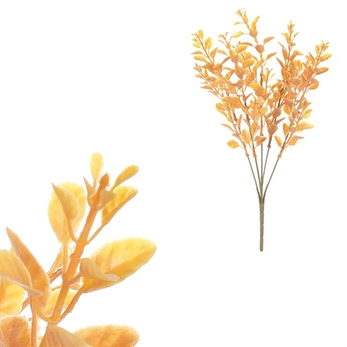 Buxus - umělý trs, barva tmavě žlutá