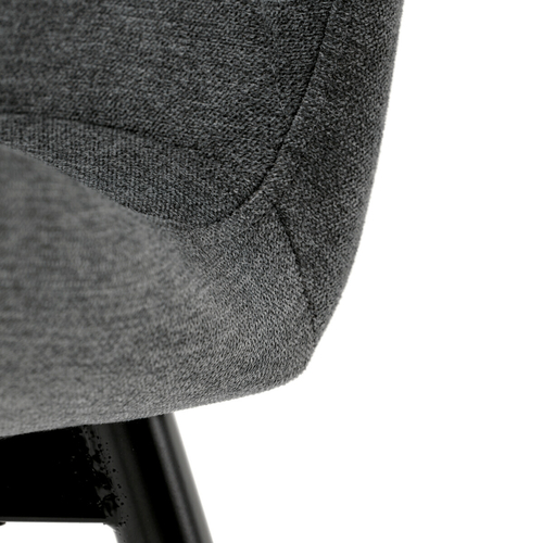 Jídelní židle, šedá, látka, CT-285 GREY2