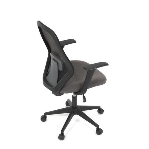 Kancelářská židle, houpací mechanismus, černá síťovina, KA-V3149 BK