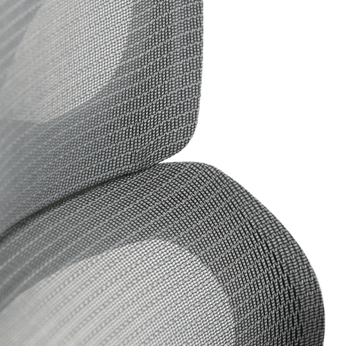Kancelářská židle, houpací mechanismus, šedá, KA-K2081 GREY