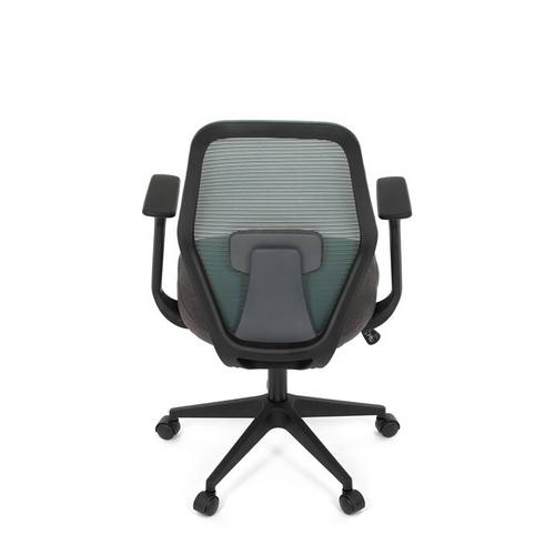 Kancelářská židle, houpací mechanismus, zelená síťovina, KA-V3149 GRN