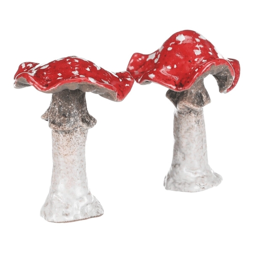 Houba keramická - muchomůrka, vel. S, mix 2 druhů, cena za 1 ks