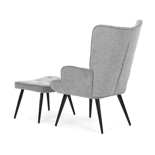 Relaxační křeslo, šedá, látka, AK-303 GREY2